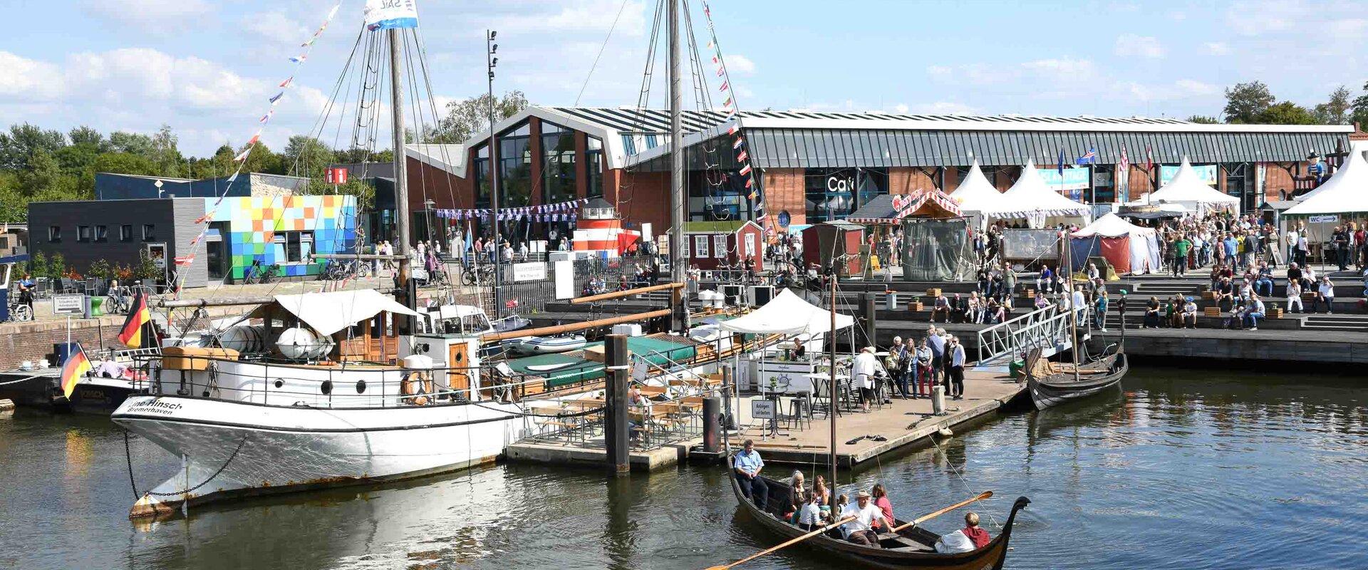 Hafen im Werftquartier während der Islandtage | © FBG