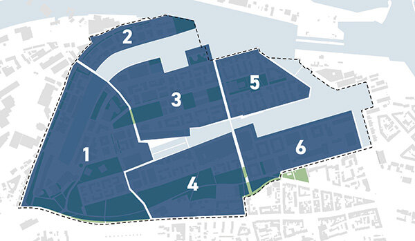 Neue Viertel | © Pressestelle, Magistrat der Stadt Bremerhaven Karte: Neue Viertel von Werftquartier | © Pressestelle, Magistrat der Stadt Bremerhaven