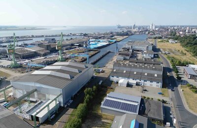 Fischereihafen Bremerhaven Überblick über Fischereihafen